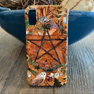 Green Witch Flower Pentacle IPhone XS Max case